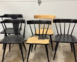 Paul McCobb Planner Group Dining Chairs - Set of 5, Marked