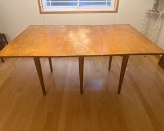 MCM Conant Ball Drop Leaf Table - Maple