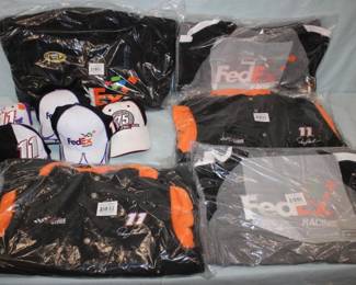 10pcs New Denny Hamlin Hats and Hoodies 5 Hats 
5 Hoodies   