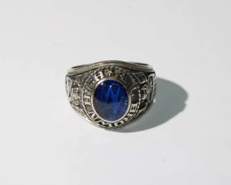 10kt 1972 Men's High School Ring, Size 11 15.10 Grams 