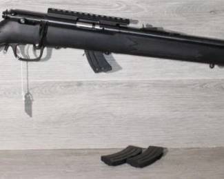 Savage 22 Rifle Mark II w/ 3 Mags & Nylon Stock SER# 1882811