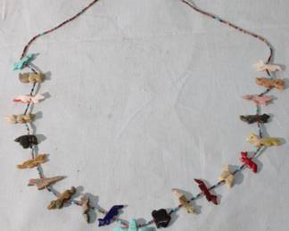 Zuni Necklace Fettich