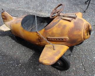 Antique Pedal Airplane 