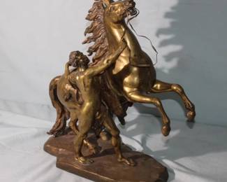 16.5" tall "The Marly Horse" by Guillaume Coustou ca 1880'sV