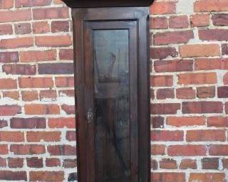 Ithaca Walnut Case Grandfather Clock 86" tall  
