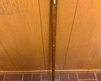 Vintage Brass Duck Head Walking Cane