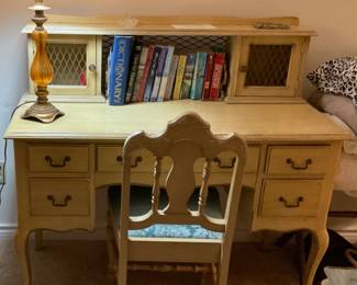 French Provincial Desk/Chair -$145