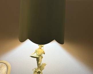 Vintage Man/Lamp - $200