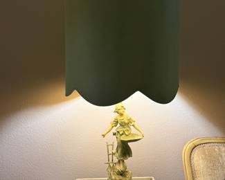 Vintage Woman Lamp $200