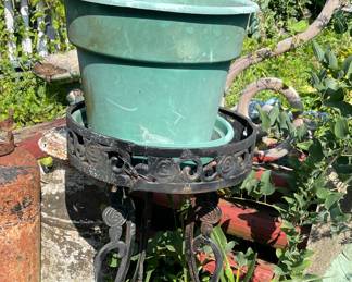 Wrought Iron Planter Stands, 3