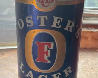Vintage Steel Empty Beer Can