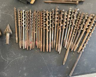 Vintage Auger Drill Bits