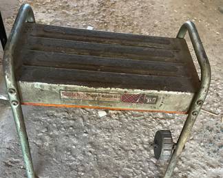 Vintage Scotch Tape Bench Wrap 