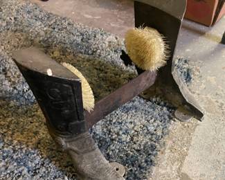 Vintage Boot Cleaner Brush