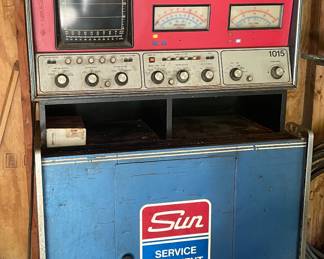 Vintage Sun Automobile Analyzer 1500, With Book! WORKS