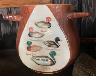 Vintage Ceramic Tobacco Jar