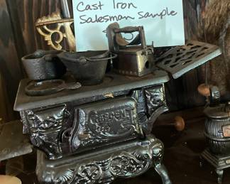 Vintage Crescent Cast Iron Salesman Sample
