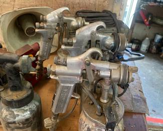 Spray Paint Guns, DeVilbiss & Craftsman Brands