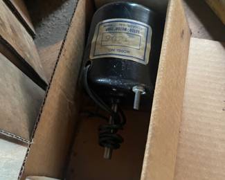 Many Small Motors New in Boxes