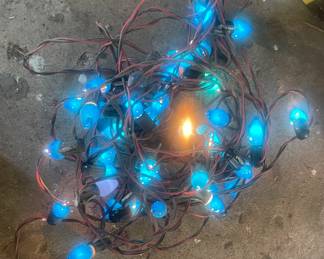 Vintage Blue Lighting