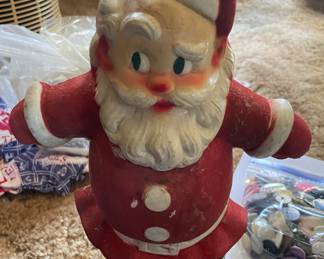 Vintage Glo Lite Santa Tree Topper