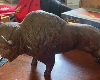 Vintage Cast Buffalo Bank