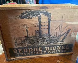 Vintage George Dickel Whiskey Container
