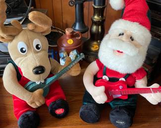 Vintage Dueling Banjo Buddies Christmas 