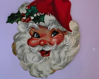 Vintage Christmas Die Cut Paper Decor