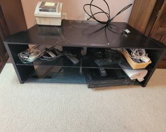 TV Console and DVD/VHS Player Combo