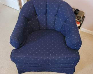 Pair of Blue Accent Chairs (Very Comfy)