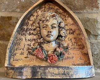 David Thibodeaux original signed clay art piece