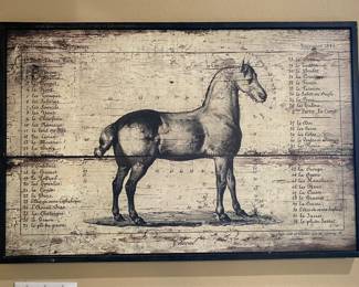 Wooden wall art