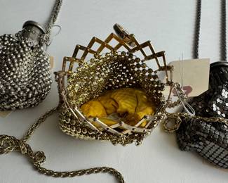 Whiting and Davis style beggar purses