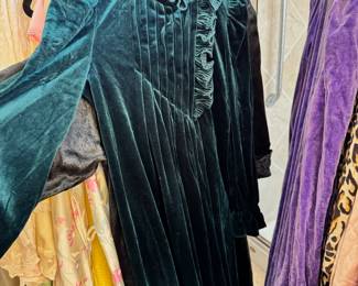 Vintage women's nightgowns and robes