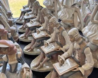 Milger Figurines in Lladro Style