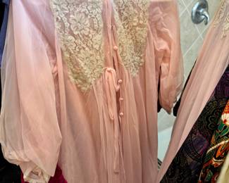 Vintage women's nightgowns and robes
