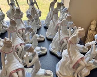 Milger Figurines in Lladro Style