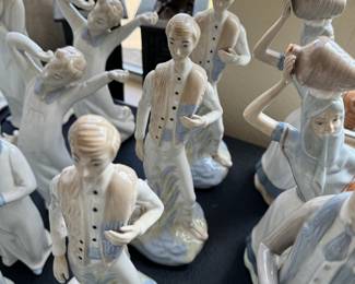 Milger Figurines in Lladro Style