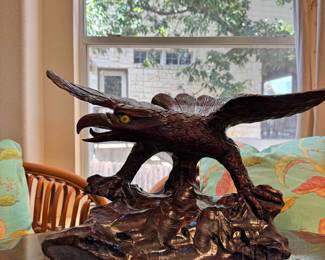 Carved eagle