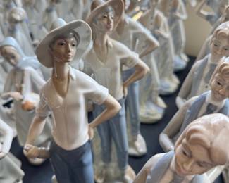 Milger Figurines in Lladro Style
