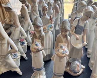 Milger Figurines in Lladro Style