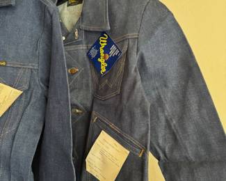 New Old Stock Wrangler shirts 1970's. 