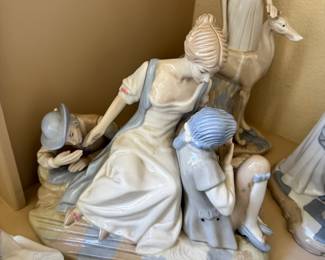 Milger Figurines in Lladro Style