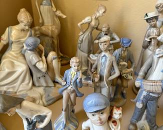 Milger Figurines in Lladro Style