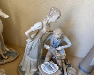 Milger Figurines in Lladro Style