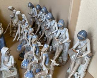 Milger Figurines in Lladro Style
