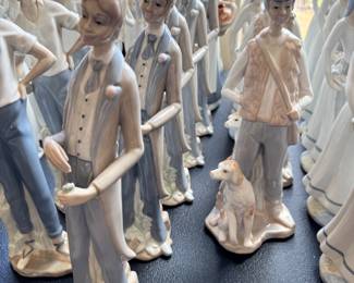 Milger Figurines in Lladro Style