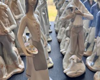 Milger Figurines in Lladro Style