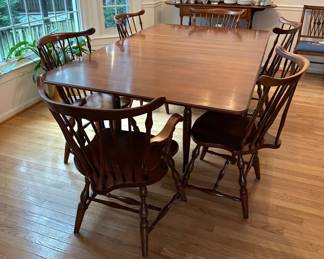 Philadelphia House dining room table and 6 chairs